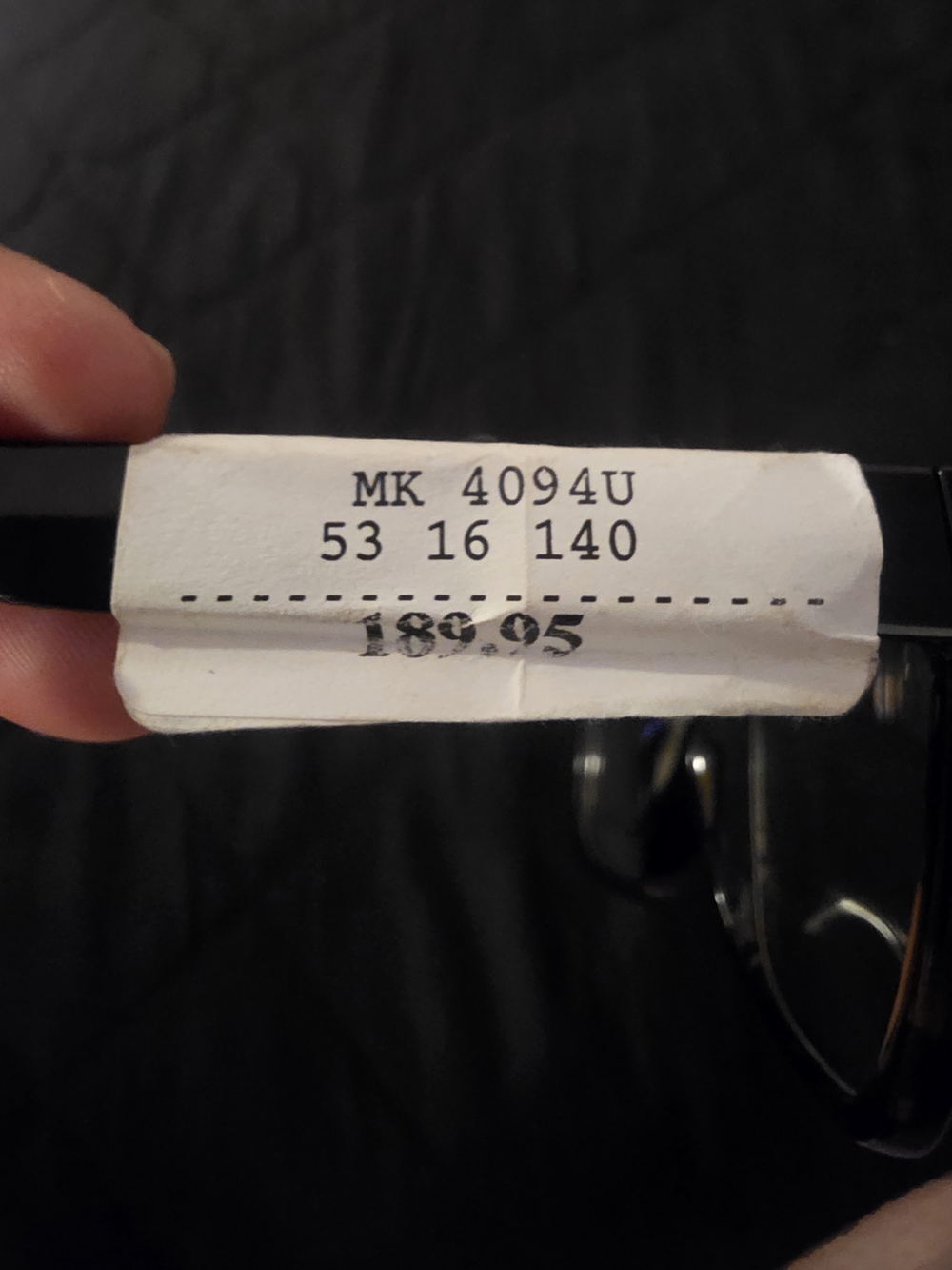 Michael Kors 4094U Black Eyeglass Frames